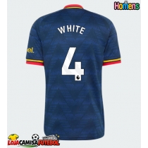 Camisa de Futebol Arsenal Ben White #4 Equipamento Secundário 2026-27 Manga Curta